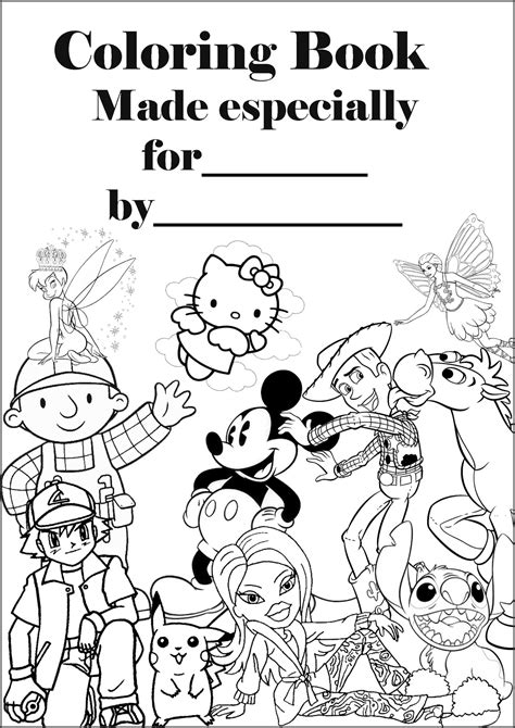 Personalised Coloring Book Cover News On Magazine