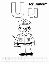 Coloring Uniform Pages Handwriting Practice 792px 21kb Kids sketch template