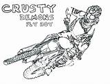 Coloring Pages Dirt Bike Motocross Crusty Demons Fly Boy Color Kids Slot Printable Getcolorings Print Getdrawings Machine Button Through sketch template