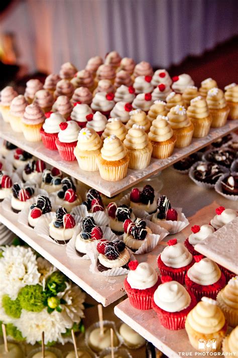 hit every guests sweet spot with a variety of cupcakes for them to