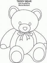 Coloring Inventions Bear Teddy Printable Great sketch template