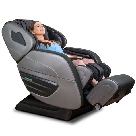 relaxonchair full body massage chair ion 3d champaign gray