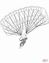 Parachute Paracaidista Disegni Colorare Paracadute Primaire Militar Soldados Paracadutista Ispirazione Soldati Parachutist Categorías sketch template