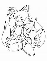 Tails Stampare Disegnidacolorareonline sketch template