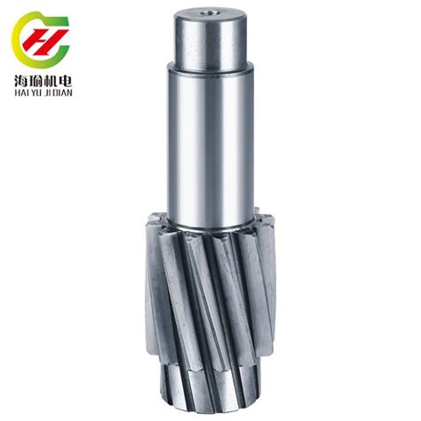 customized gear shaft precision cnc parts manufacturers  factory wholesale cheap gear shaft