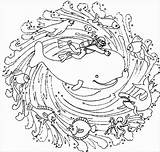 Mandala Coloringbay sketch template