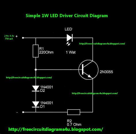 circuit diagrams   led driver circuit diagram
