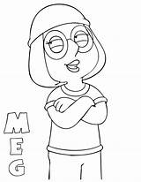 Guy Family Meg Kidsplaycolor sketch template