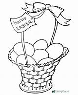 Easter Coloring Basket Pages Printable Baskets Color Print Bunny Click Kids Printing Help Worksheets Raising Below sketch template