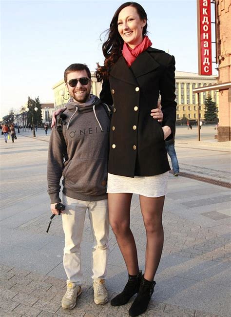 meet yekaterina lisina woman  longest legs  tallest