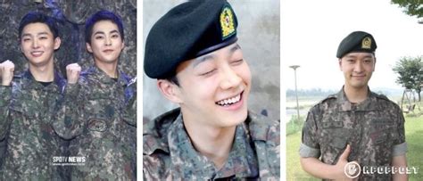 10 kpop stars finishing korean military service in 2020 2021 kpoppost