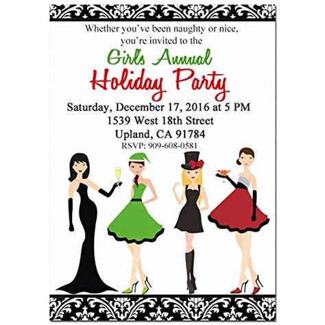Christmas Party Invitation Christmas Cocktail Party