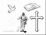 Cross Coloring Jesus Red Pages Christian Religious Getcolorings Printable Color Getdrawings Colorings sketch template