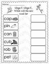 Phonics Cvce Cvc Vowel Vowels Family Worksheeto Lesson Blends Literacy Spelling sketch template