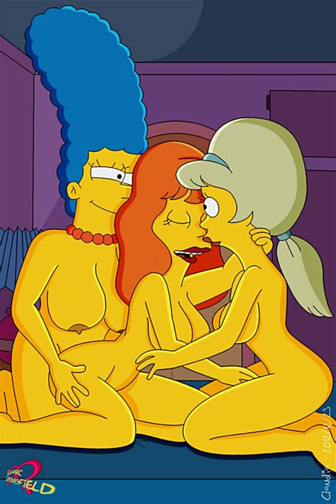857610 Marge Simpson Maude Flanders The Simpsons  In