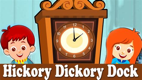 hickory dickory dock nursery rhyme with lyrics youtube video youtube