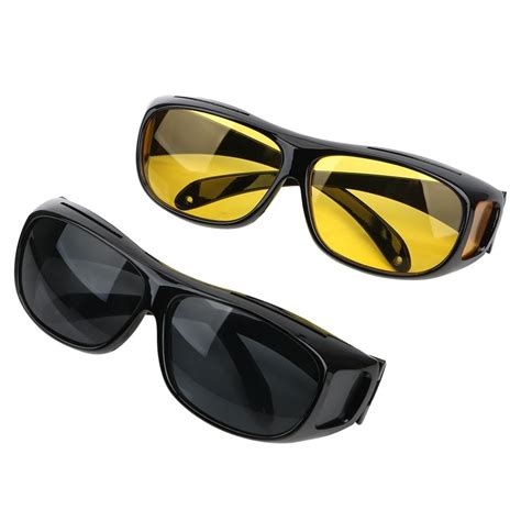 night vision driver goggles unisex hd vision sun glasses car driving