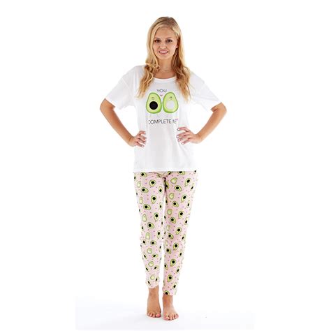 womens ladies cotton pyjamas pyjama pjs summer nightwear set size 8 18