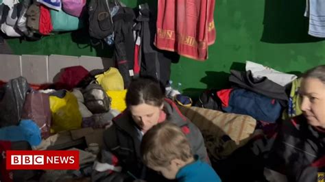 mariupol steelworks video appears  show children  azovstal bunker rukraine