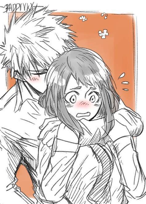Resultado De Imagen Para Bakugou X Uraraka Manga Romantique Couples