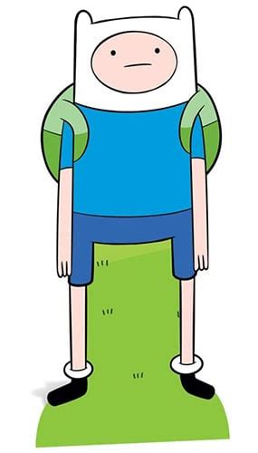 Adventure Time Finn The Human Cutout 137cm Uk