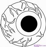 Eyeball Eyeballs Stencils Ogen Clowns Pumpkins Cookies Clipartmag Kirito Doe Gebruiken Dus Probeerde Combinatie sketch template
