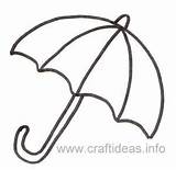 Regenschirm Bastelvorlage Bastelideen Regenschirme Malvorlagen Duck Frühling Templates Umbrellas Rainy Dekoking Days sketch template