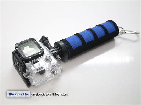 action sport camera gear handle grip  digital camera gopro camera led video light