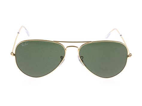 Ray Ban Rb3025 Aviator Gold Green L0205 58 Sunglasses