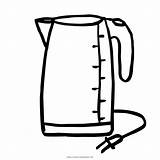 Bollitore Kettle Elettrico Ultracoloringpages sketch template