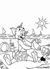 Coloring Pages Jerry Tom sketch template