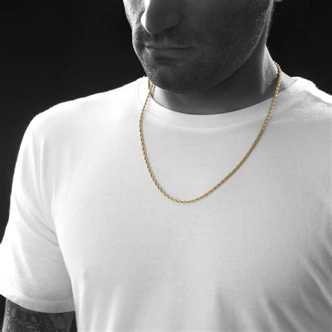 mm gold rope chain spicyice