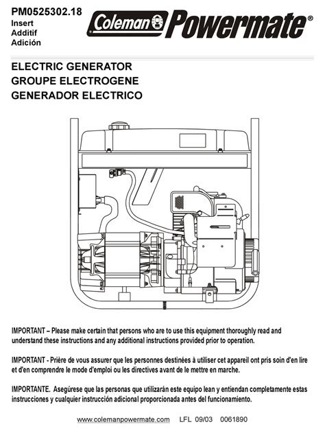 coleman powermate pm instructions manual   manualslib