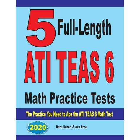 full length ati teas  math practice tests  practice