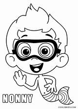 Bubble Guppies Coloring Pages Print Printable sketch template