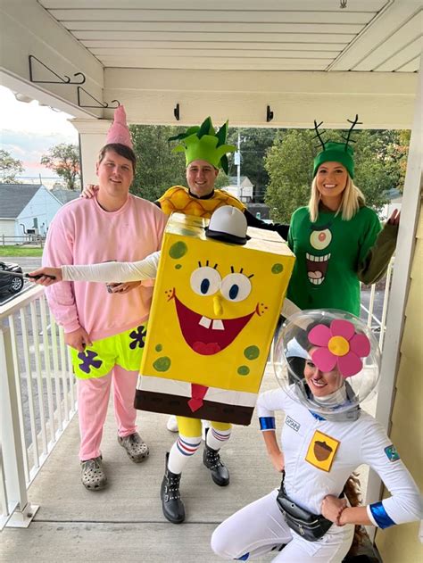 bikini bottom crew spongebob halloween costume themed halloween