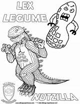 Legume Lex Superheroes Allergy sketch template