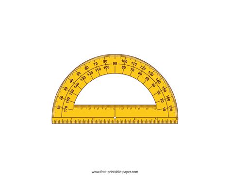 printable protractor template