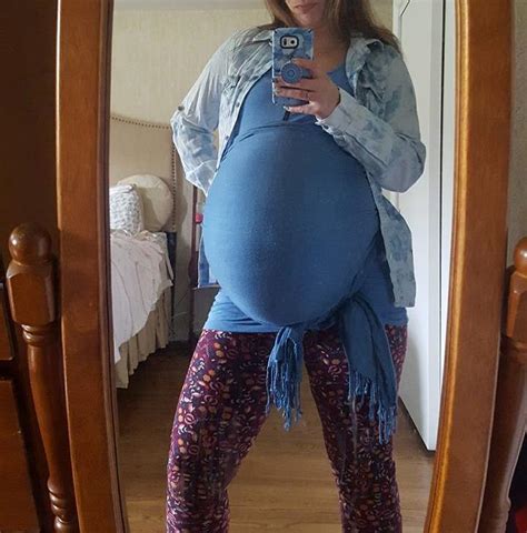 Big Pregnant Belly By Voluptuosdvour On Deviantart