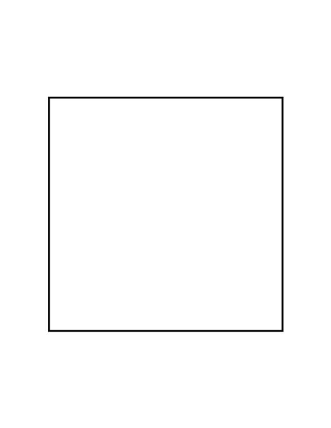 printable   square template