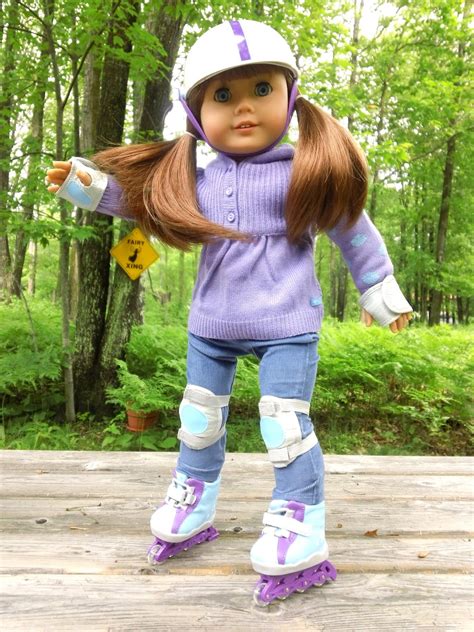 American Girl Doll Play Review American Girl Rollerblading Set