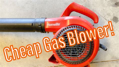 year  homelite gas blower  review youtube