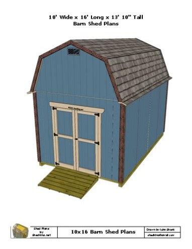 barn shed plans