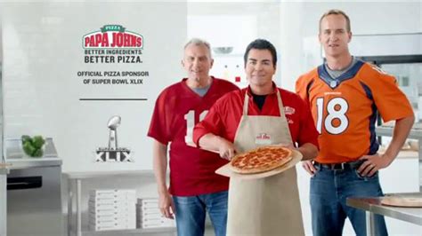 Papa John S Tv Spot Go Two For Pizzas Featuring Peyton