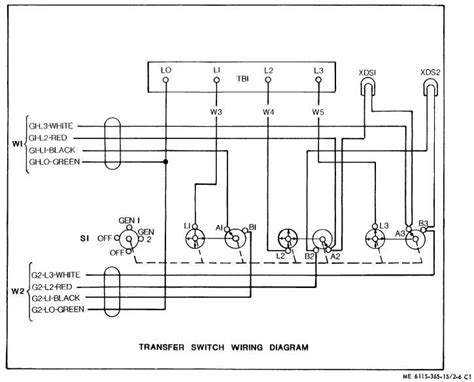 artikel ringan seputar otomotif   phase automatic transfer switch wiring diagram  phase
