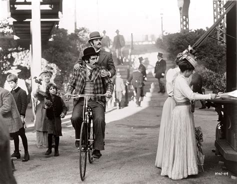 Interesting Vintage Photos Of Famous People On Bicycles