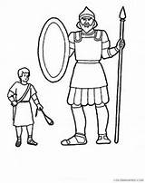 David Goliath Coloring Pages Printable Kids Coloring4free Related Posts sketch template
