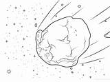 Asteroid Asteroide Coloriage Colorare Disegno Espacio Meteoro Solare Acuoso Pianeti Stelle Raskrasil Resultados Busca Colorier Categorías sketch template