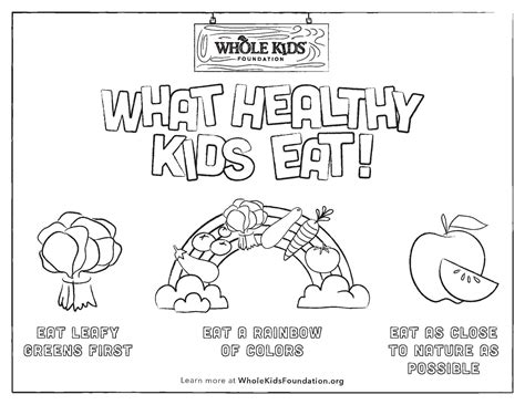 staying healthy coloring pages  kids