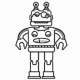 Roboter Desenho Robô Drone Ultracoloringpages sketch template